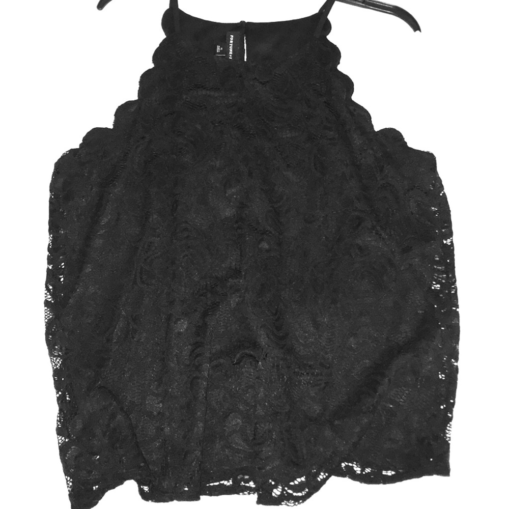 Black Fortune and Ivy lace top. Only worn 1x!
